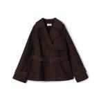 トレンチコート コート コットンドライクロス ショートトレンチコート レディース