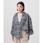 ブラウス シャツ Feels FLOWチェックシャツ レディース
