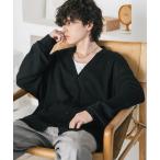 カーディガン 接触冷感 UVカット 無地/アーガイル柄/チェック柄 オーバーサイズハイゲージVネックサマーニット長袖カーディガン メンズ レディース