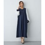  платье [anyfee/ большой размер ] мельчайший sia- рукав flair One-piece [ церемония /oke- John ](2026SS)