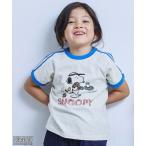 tシャツ 「PEANUTS」スヌーピー/ラグ�