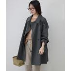 トレンチコート コート 「追加」コットンニュアンストレンチコート レディース
