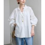 ブラウス シャツ 「追加」タイプライターフリルブラウス レディース