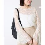 ブラウス シャツ 「WEB・一部店舗限定/追加」レーススリーブブラウス レディース