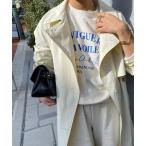 トレーナー スウェット 「セットアップ対応可/」Clubロゴスウェット レディース