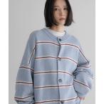  кардиган [LFM(U)] окантовка вязаный Crew кардиган 645470 мужской женский 