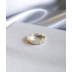 指輪 リング スターダスト叩きピンキーリング/シルバー/レディース/メンズ/2026wintercollection レディース メンズ