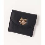 財布 catツイストロックミニウォレット レディース