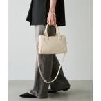 ボストンバッグ 「composition」レザー2WAYミニボストンバッグ レディース