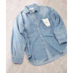 ショッピングジョンブル ブラウス シャツ JOHNBULL/ジョンブル デニムオーバーシャツ レディース