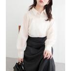 ブラウス シャツ 「osono」ビスチェ+シャツSET レディース