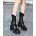 「Miniministore」 ブーツ 23.5cm ブラック レディース