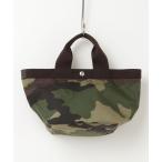 「Herve Chapelier」 カモフラージュトートバッグ - グリーン レディース