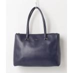 「FURLA」 トートバッグ - ネイビー �