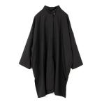 「mizuiroind」 シャツワンピース FREE ブラック系その他2 レディース