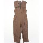 「human woman」 オーバーオール MEDIUM カーキ レディース