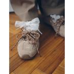 スニーカー 「MOHI」レースリボンスニーカー レディース