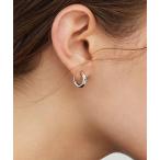 イヤリング YU-KA:シンプルフープイヤリング simple hoop earring レディース