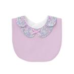 ショッピングスタイ スタイ よだれかけ 「日本製」「お揃い」リバティ(leontyne dream)プリントタナローンペタル襟付きリボンスタイ