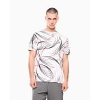 tシャツ 「エンポリオ アルマーニ EA7」Tennis Pro プリントTシャツ VENTUS7テクニカルファブリック メンズ