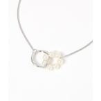 ネックレス リングパールネックレス レディース