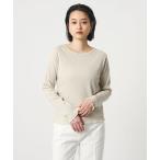 tシャツ ラメ リブ メローカットソー「A DAY IN THE LIFE」 レディース