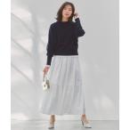 スカート エアリー ギャザースカート