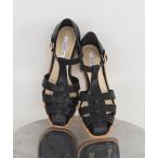 サンダル 「追加」SLOBE レザーグルカサンダル レディース