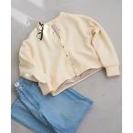 カーディガン ダンボールスナップカーディガン レディース