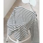 tシャツ シアーボーダーTシャツ レディース