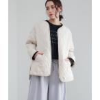 コート アウター 中綿キルティングアウター レディース