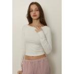 ショッピングBY tシャツ Wellness Lace Long Sleeve Tee/ウェルネス レースロンT レディース