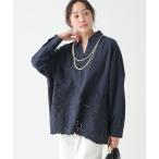 ブラウス シャツ スカラップレースブラウス/655732 レディース