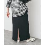 スカート CO/PEリブタイトスカート