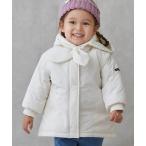 ブルゾン アウター 「WEB限定販売/洗える」ロング中綿ジャケット キッズ 子供服 女の子