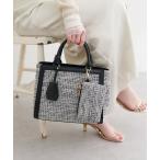 ハンドバッグ フラグメント付きミドルBAG