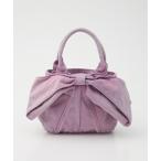 トートバッグ リボンデニムミニトート レディース