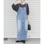 ワンピース デニムキャミワンピース