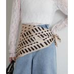 スカーフ バンダナ ジオメトリック柄 スカーフ レディース