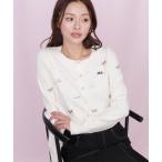 ショッピングSTUART ニット セーター リボントッピングカーディガン レディース