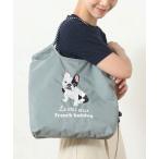 ショッピングIT トートバッグ アニマル刺繍コードトート レディース メンズ