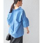 「SHIPS」 半袖シャツ ONE SIZE ブルー レディース