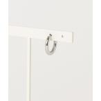 [LION HEART] серьги ( одна сторона уголок для ) M оттенок серебра прочее мужской 