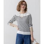 「23区」 長袖ニット 38 ホワイト レディース