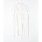 「Sacai」 シャツワンピース 1 ホワイト レディース
