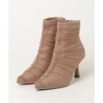 「RANDA」 ショートブーツ S ベージュ レディース