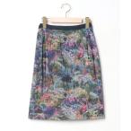 「ANAYI」 スカート 36 ネイビー