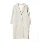 [green label relaxing] Пальто Честерфилд 38 серый женский 