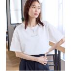 「GLOBAL WORK」 半袖Tシャツ MEDIUM ホワイト レディース
