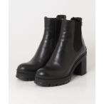 ショッピングPRADA 「PRADA」 サイドゴア ショートブーツ 36 ブラック レディース